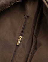 Hip Bag - Kunstfell - Braun