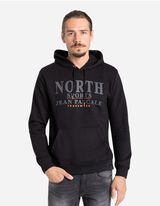 Džemperis - Priekinė spauda - juodas