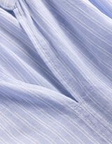 Halenkov&eacute; tričko - Proužky - svetle  modra