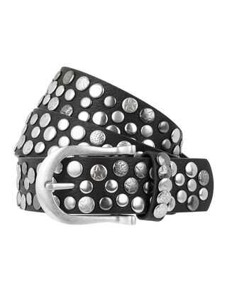 Damen Nieteng&uuml;rtel mit Dornschlie&szlig;e