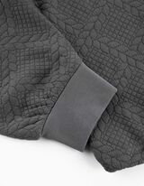 bluza - troczek na dole - szary