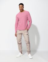 Cargobroek - Regular waist - beige