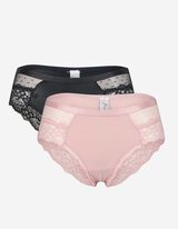 Chiloți panty - Pachet de 2 - Roz