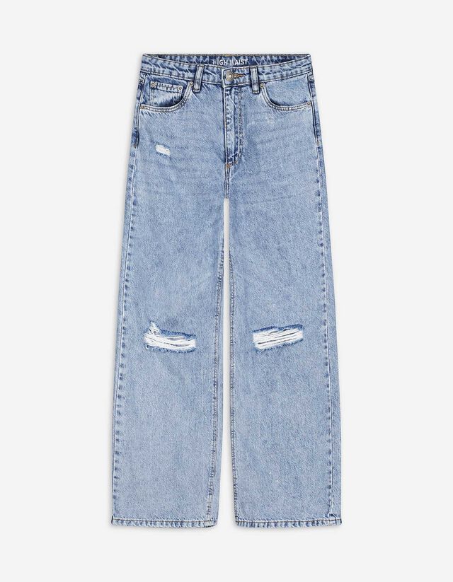 Jeans - Normale lengte - blauw