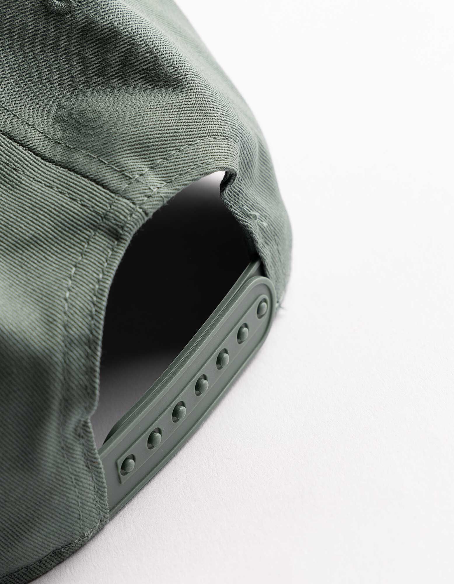 Basecap - Kunstleder - dunkelgr&uuml;n