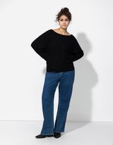 Pullover - Oversized Fit - nero