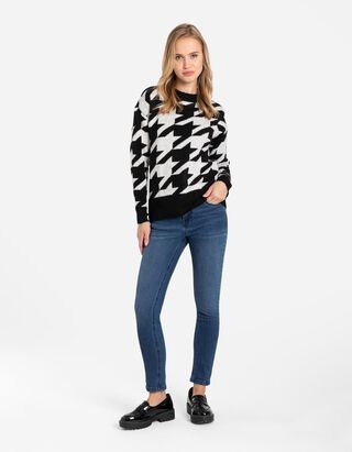 Jeans - Regular Waist - blau