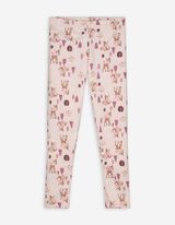 Leggings - Allover-Print - rosa