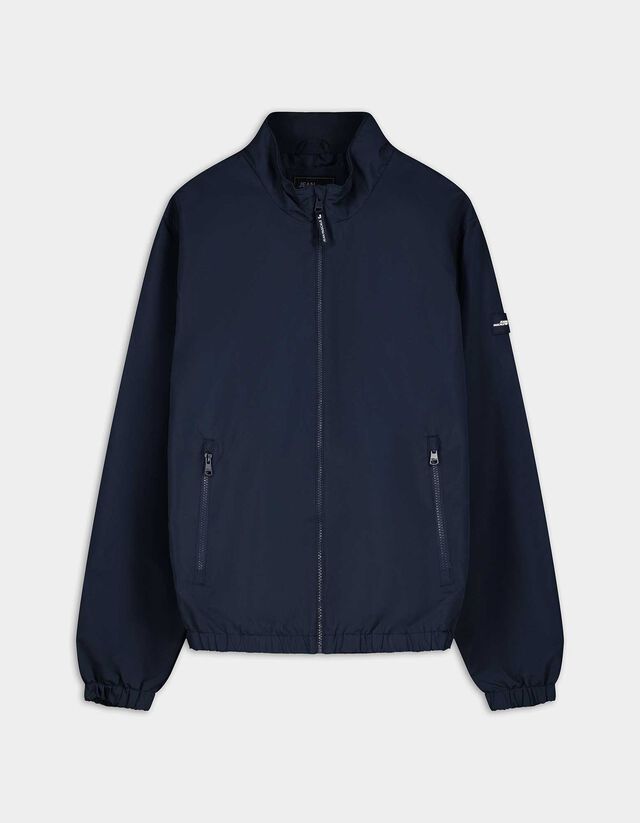 Jacke - einfarbig - dunkelblau
