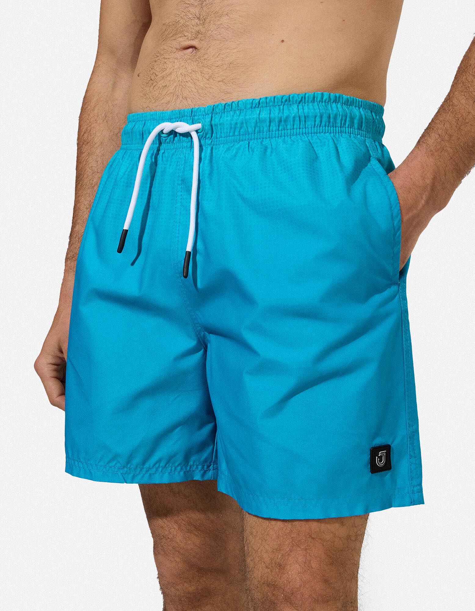 Badehose - Print - t&uuml;rkis