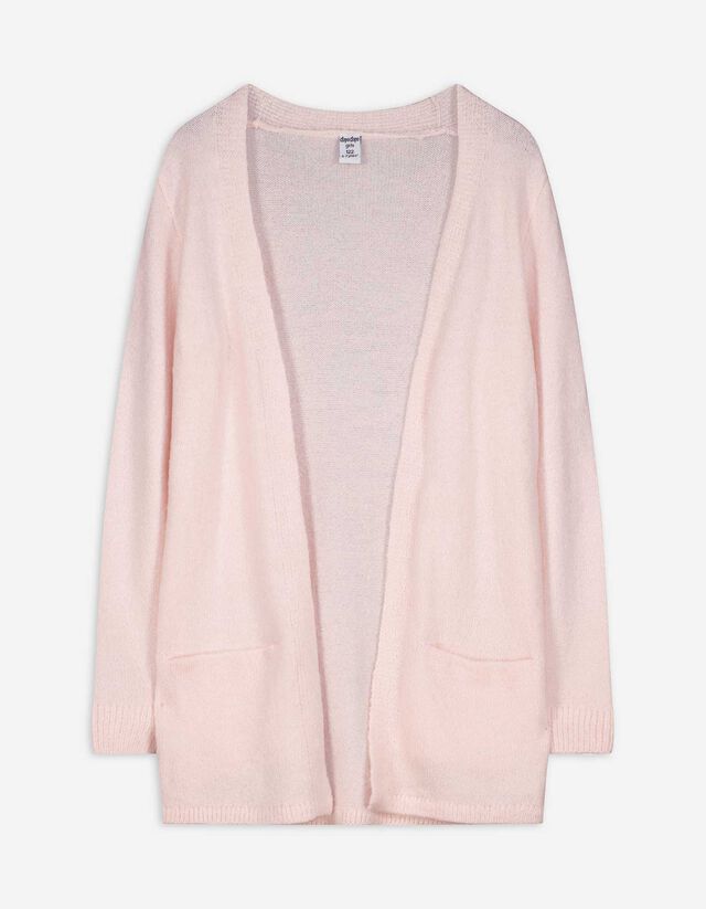 Cardigan - Feinstrick - rosa