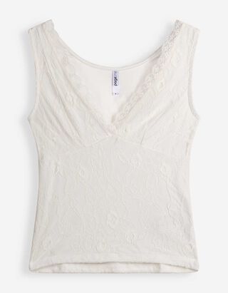 Top - Spitze - Off-White