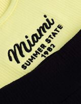 Set di top e pantaloni - A coste - verde chiaro