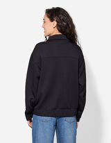 Jachetă sport - Fermoar - Negru