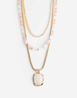 Kette - 3er-Pack - goldfarben