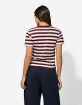 T-shirt - Strepen - wit