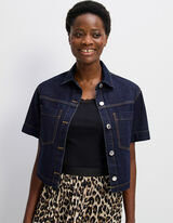 Chemise en jean - denim bleu fonc&eacute; - bleu fonc&eacute;