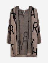 Cardigan - Kapuze - beige