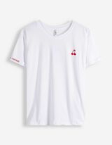 T-shirt - Broderies - blanc