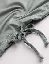 Shirt - Koord - Petrolblauw