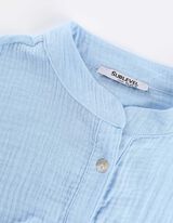 Ruha - Muszlin - vilagoskek