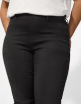 Jeggings - G&uuml;rtelschlaufen - schwarz