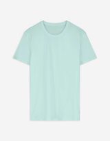 T-Shirt - einfarbig - türkis