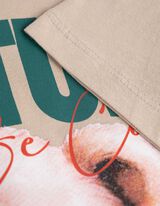 T-shirt - zwierzęcy wzór - bez