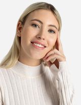 Pul&oacute;ver - Szűk fazon - b&eacute;zs