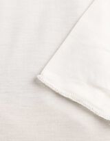 Unterhemd - Viskose-Mix - wei&szlig;