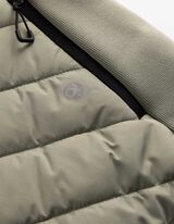 Bodywarmer - Stiknaden - donkergroen