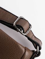 Kabelka/taška - Nastavitelný popruh - tmave hneda