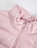 Steppweste - Stehkragen - rosa