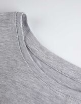 Majica dugih rukava - Okrugli izrez - sivo