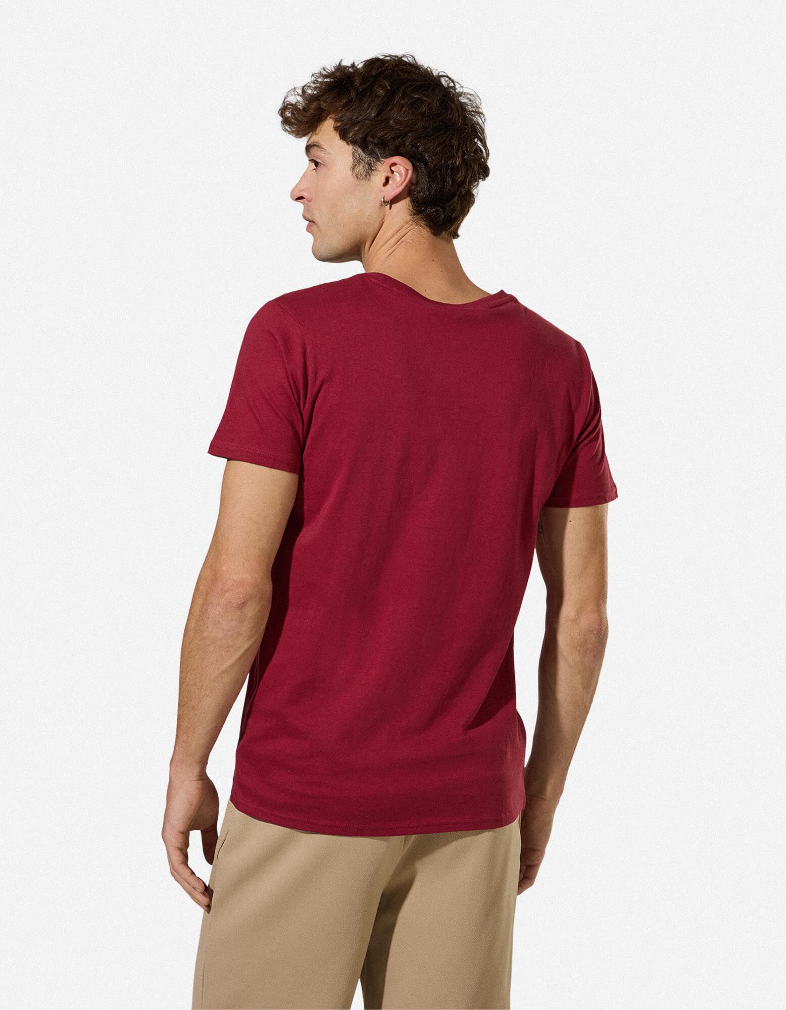 T-Shirt - Dunkelrot