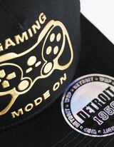 Baseball kapa - Aplikacija - crna