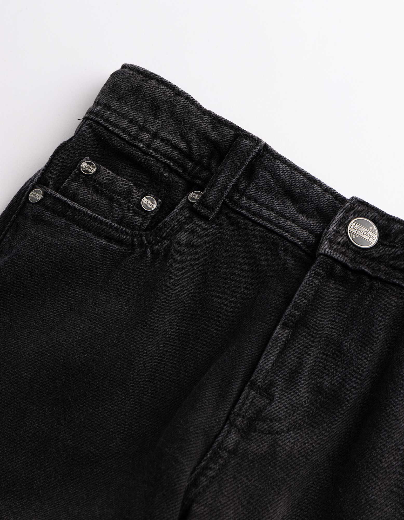 Jeans - Baggy Fit - Schwarz
