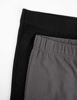 Hlače - Dvojno pakiranje - crna