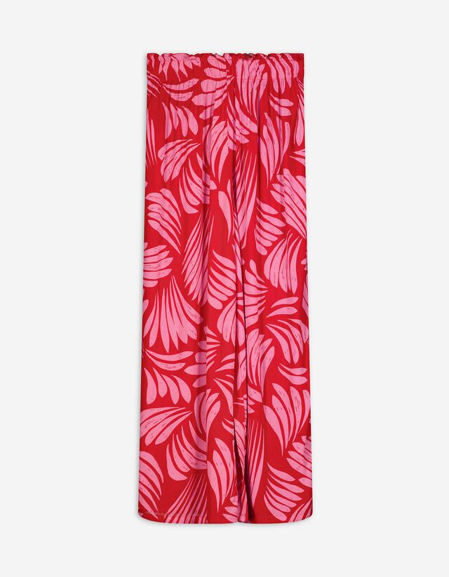 Jupe-culotte - Coupe Wide Fit - Rouge
