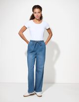 Džíny - Rovný střih Straight Fit - modra