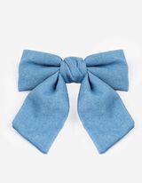 Accessoire pour cheveux - Nœud appliqué - Argent