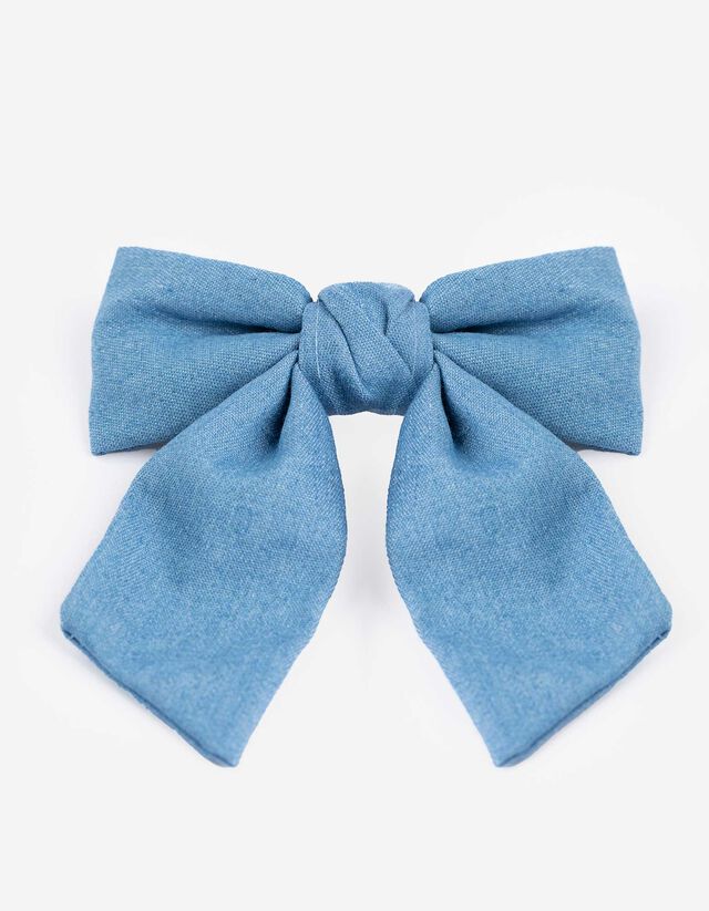 Accessoire pour cheveux - Nœud appliqué - Argent