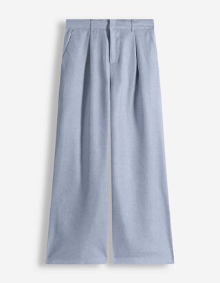 Anzugshose - Wide Fit - hellblau