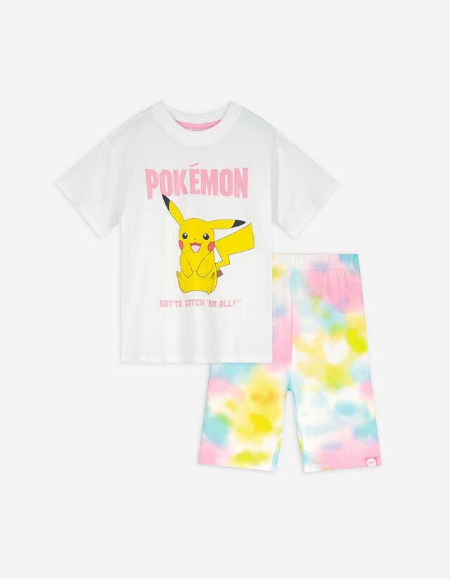 Póló és nadrág szett - Pokémon - feher