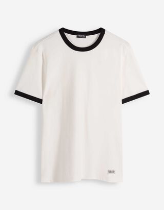 T-shirt - Regular fit - wit