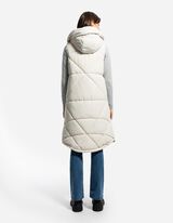 Gilet lungo - Pelliccia sintetica - beige