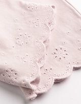 Broek - Broderie - roze