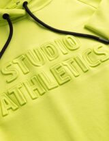 Sweatshirt - 3D-Applikation - hellgr&uuml;n