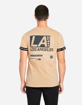 Tričko - Zadný výtlačok - bezova