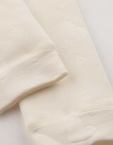 Leggings - gemustert - Off-White
